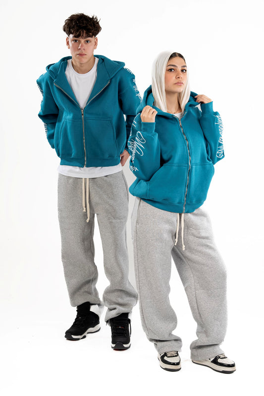 Petroul Embroidered Zip-UP