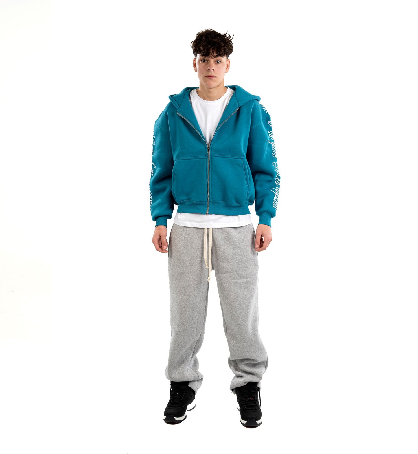 Petroul Embroidered Zip-UP